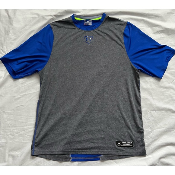Only Worn Once. Great Quality! Under Armour Baseball HeatGear XL T-Shirt - Picture 1 of 6
